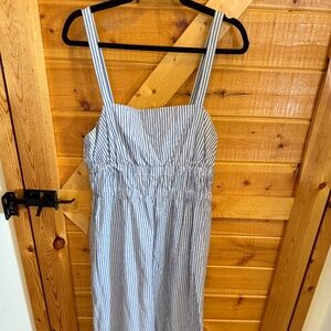 Club Monaco Stripped Midi Dress
